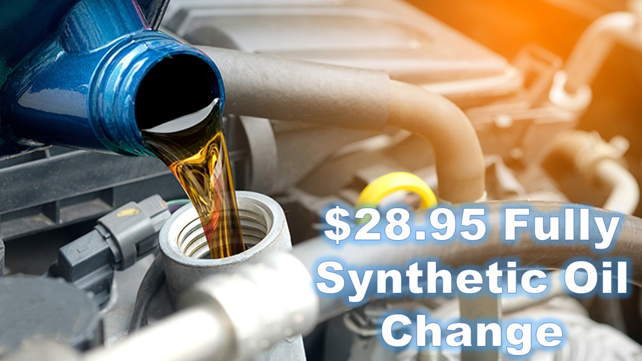 Lowest Price Fully Synthetic Oil Change Jim Falk Motors