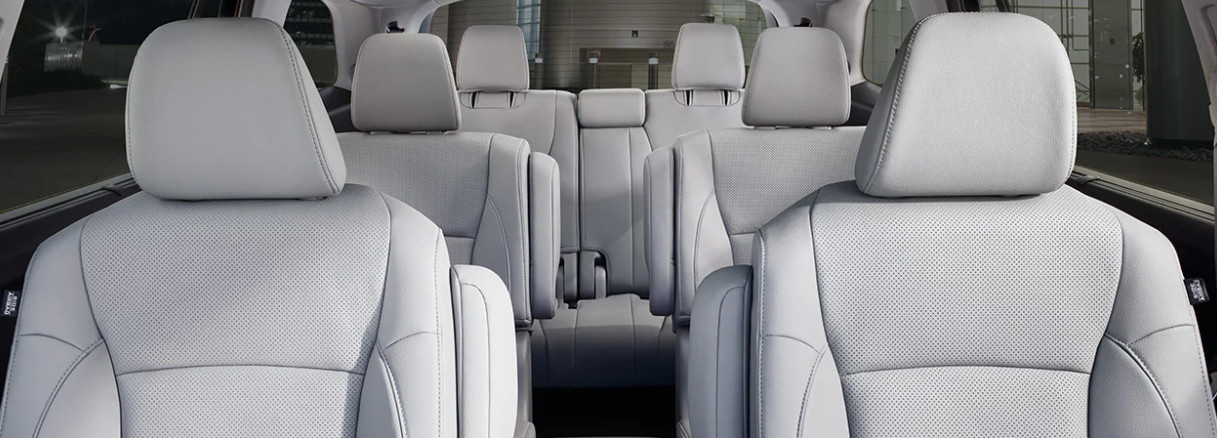 En la Pilot pueden viajar siete u ocho personas.