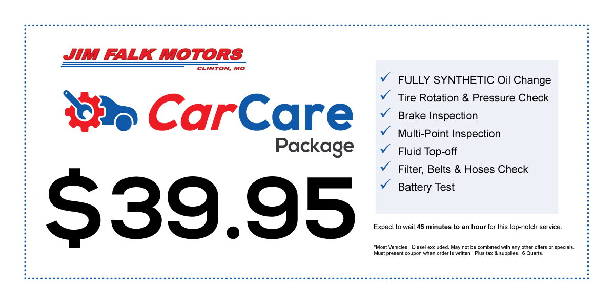 Lowest Price Fully Synthetic Oil Change Jim Falk Motors