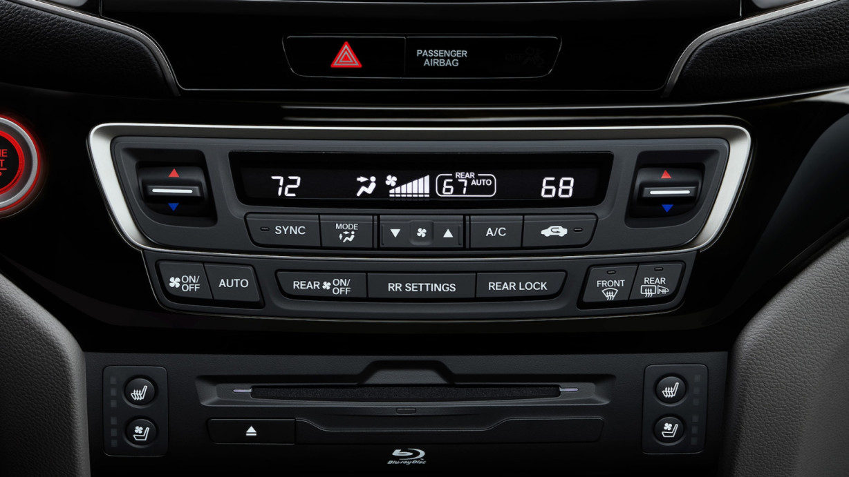 2021 Pilot Climate Controls