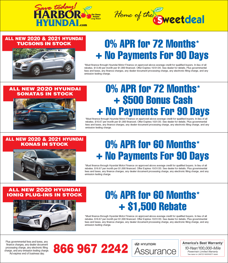 Harbor Hyundai Specials Long Beach Hyundai Sale Harbor Hyundai