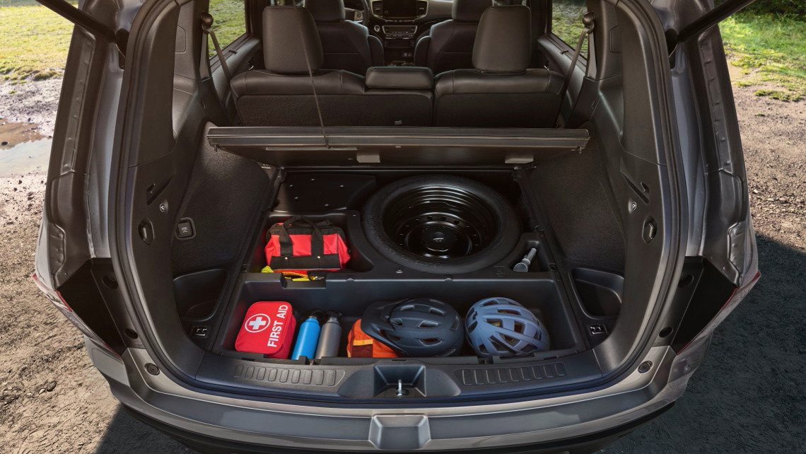 Spacious Storage in the 2021 Honda Passport