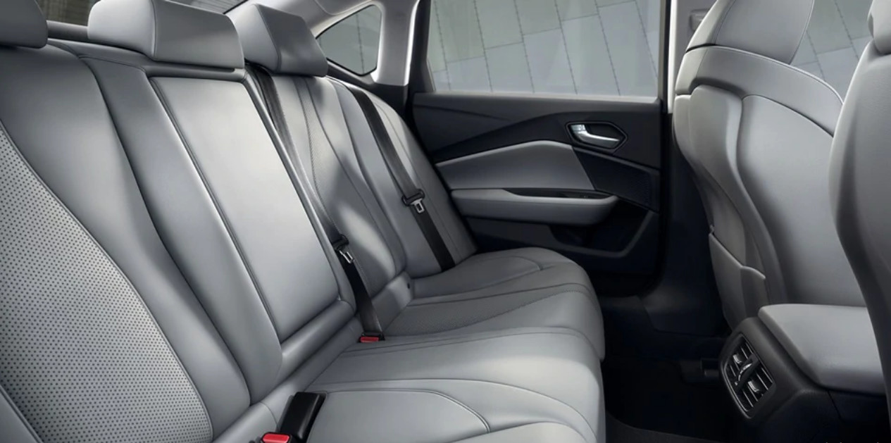 Rear Seats in the 2021 TLX