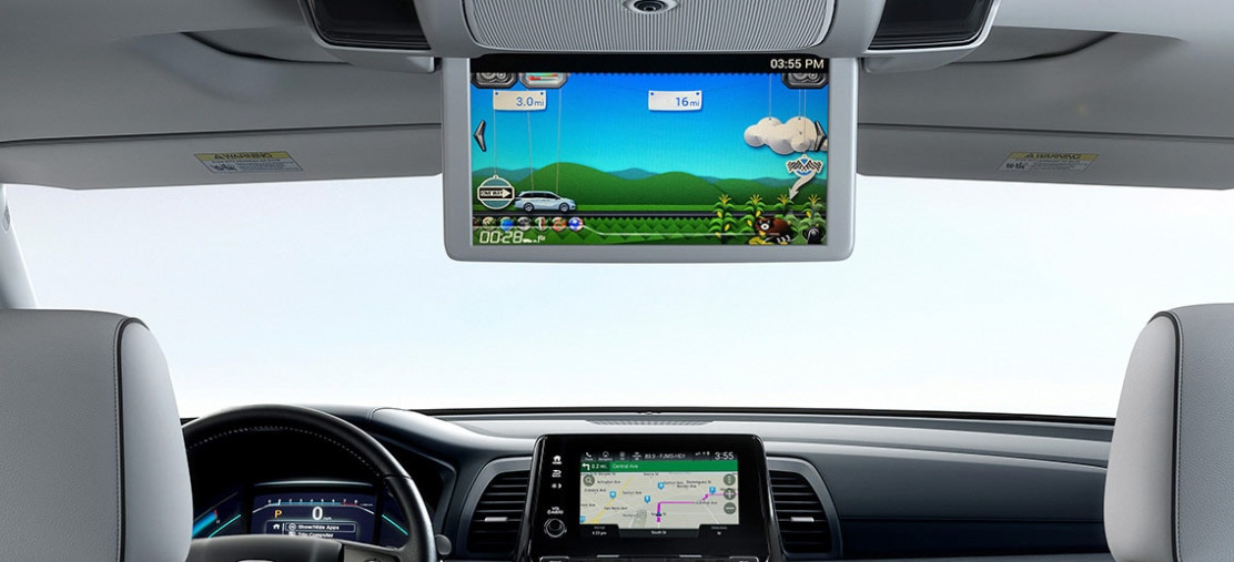2021 Odyssey Rear Entertainment System