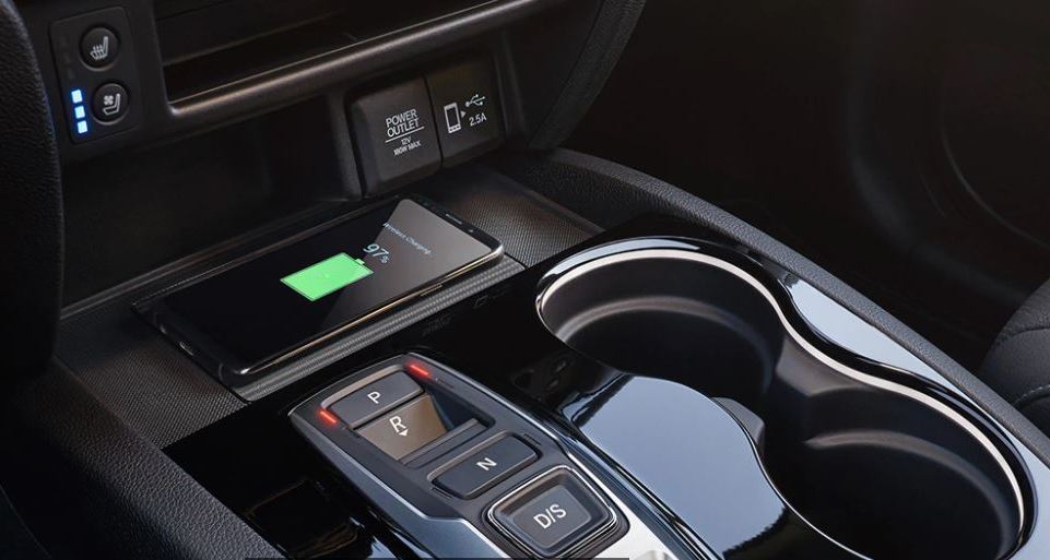 2021 Honda Passport Wireless Charging Station
