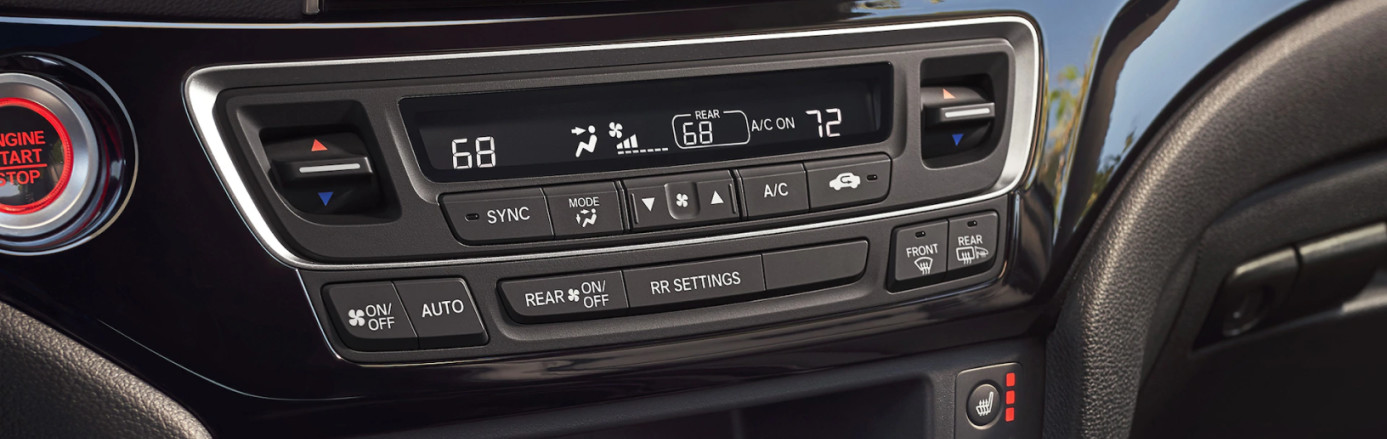 Tri-Zone Climate Control in the 2021 Passport