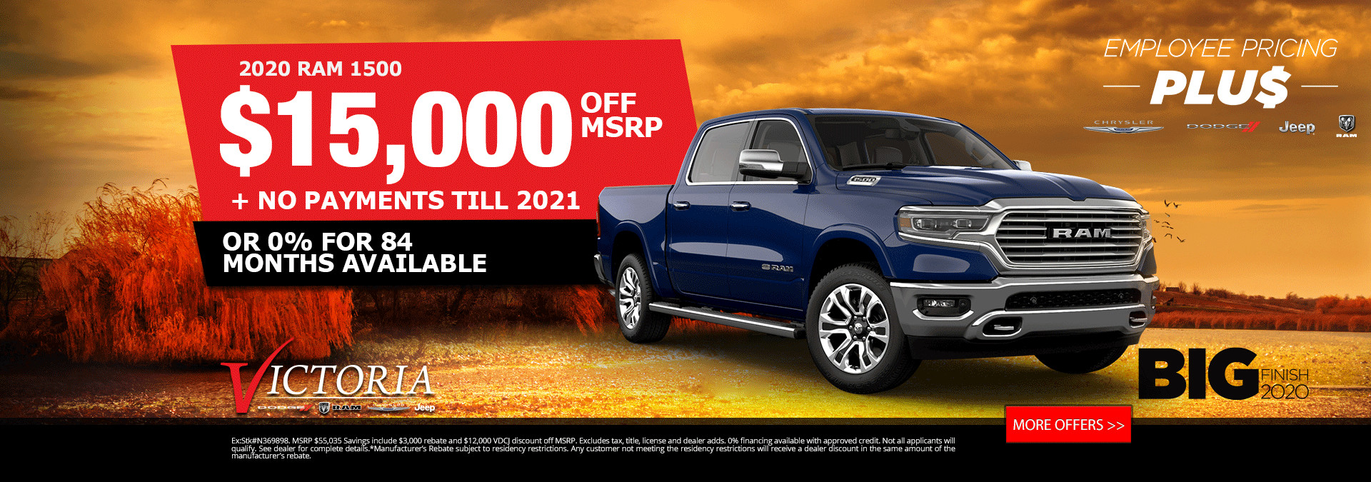 New Car Specials Sales on New CDJR Victoria Dodge Chrysler Jeep Ram