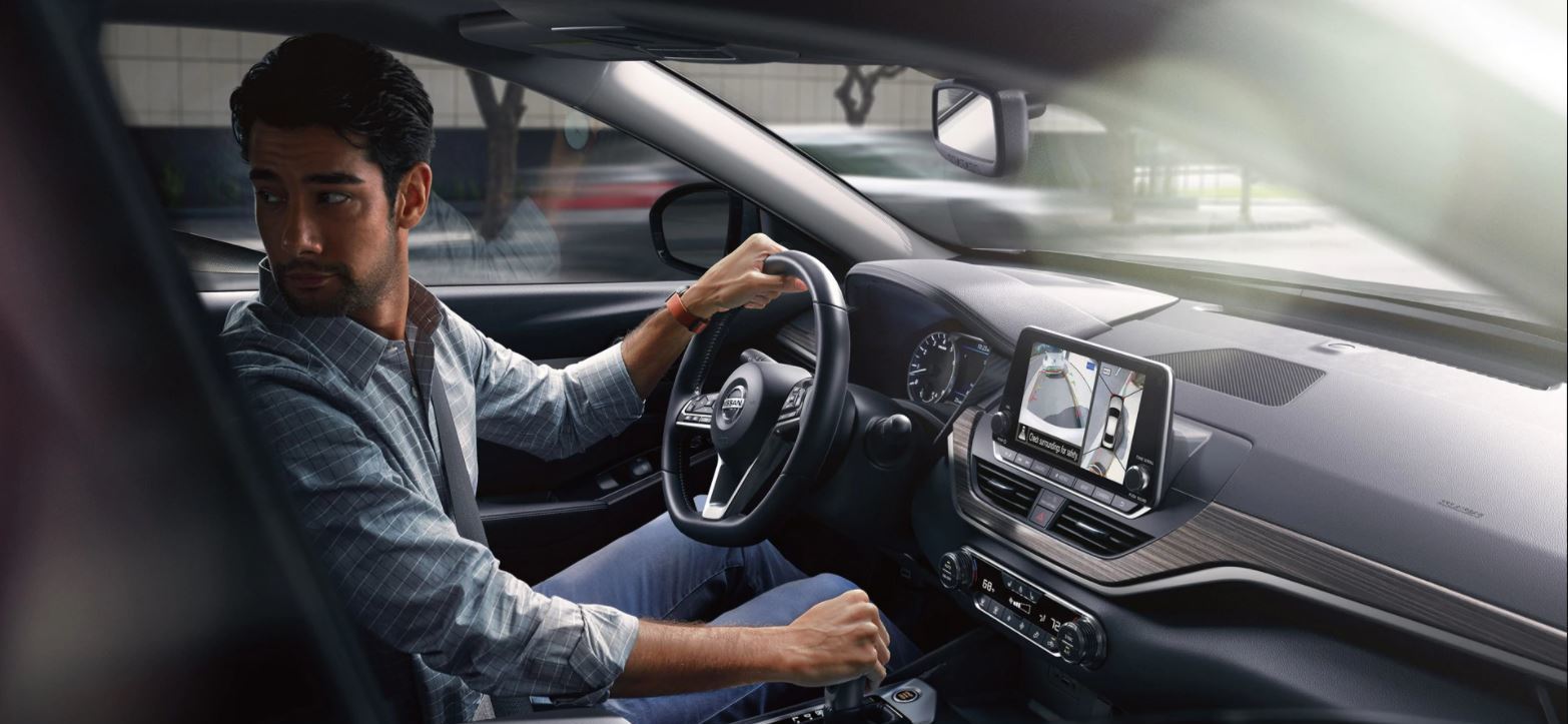 2021 Nissan Altima Driver in Cockpit