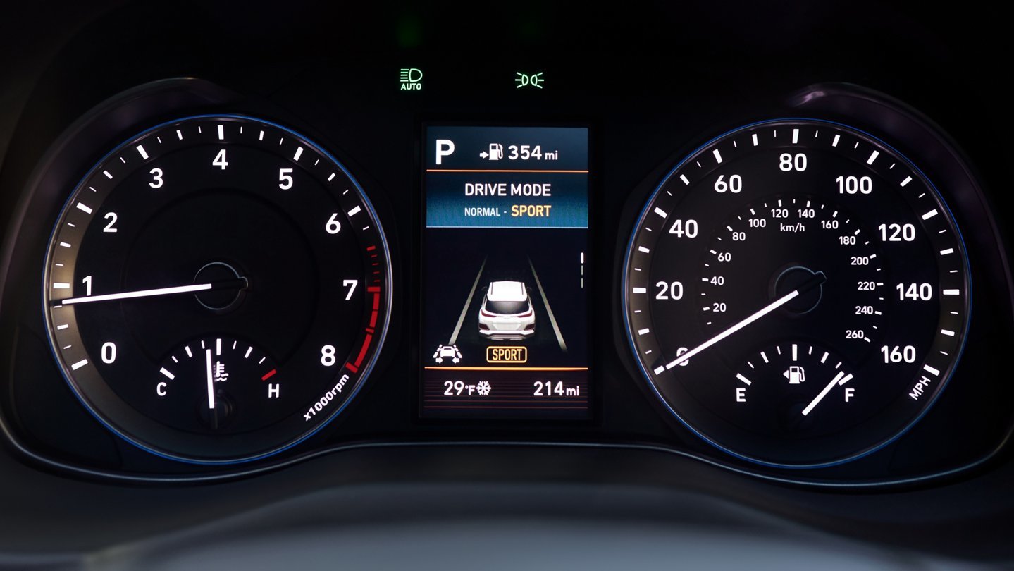 2021 Kona Instrument Cluster