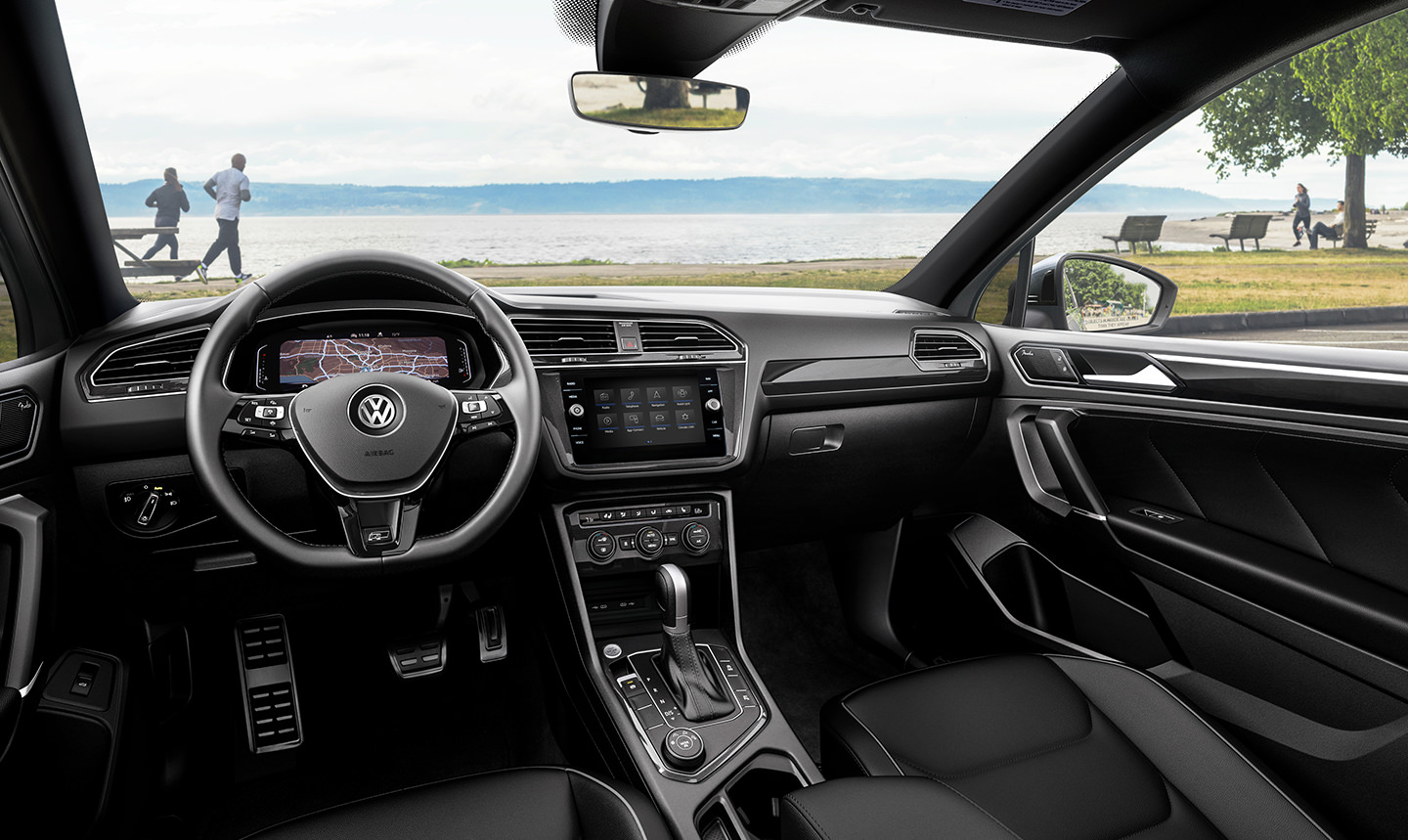 2021 Tiguan Center Stack