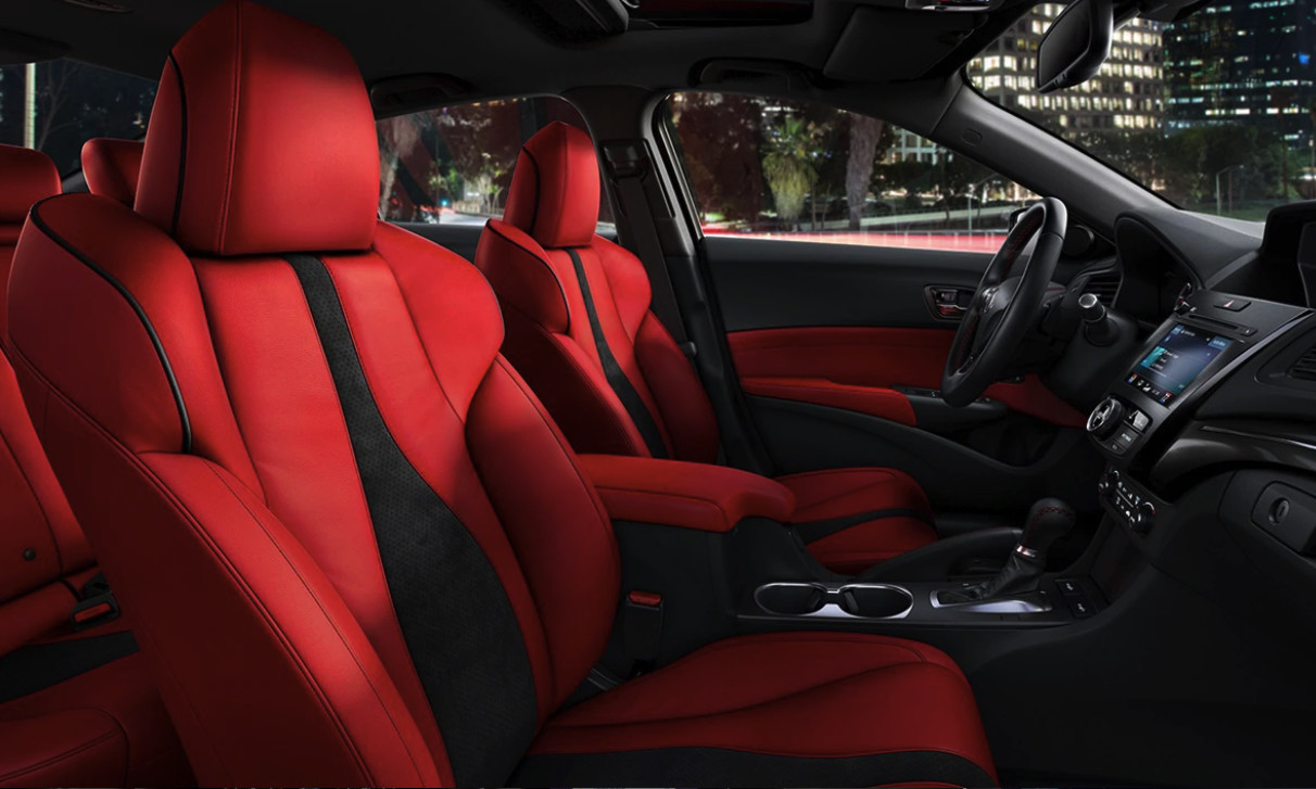 Interior of the 2021 Acura ILX