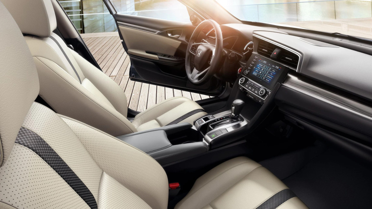 Interior of the 2021 Honda Civic Interior of the 2021 Honda Civic