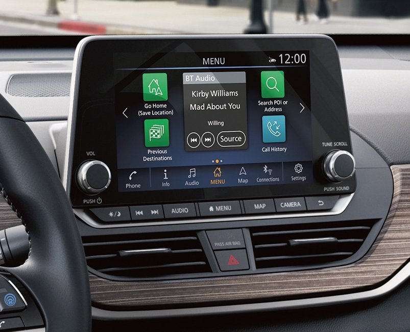 2021 Nissan Altima Touchscreen