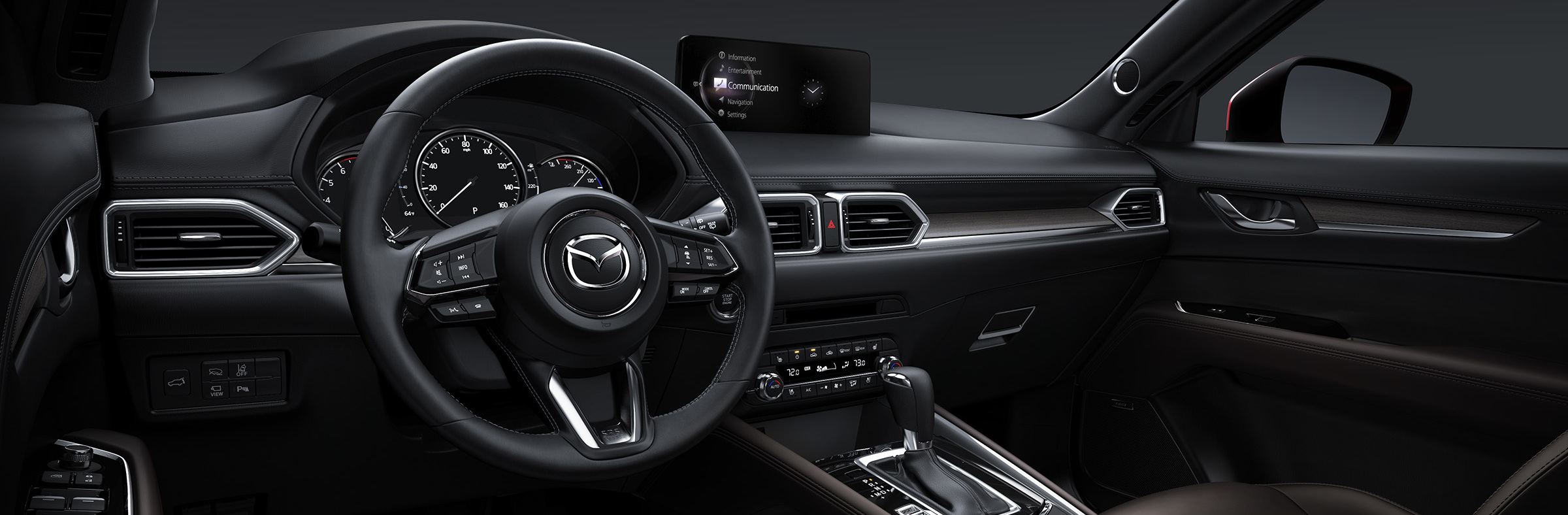 Dashboard in the 2021 MAZDA CX-5