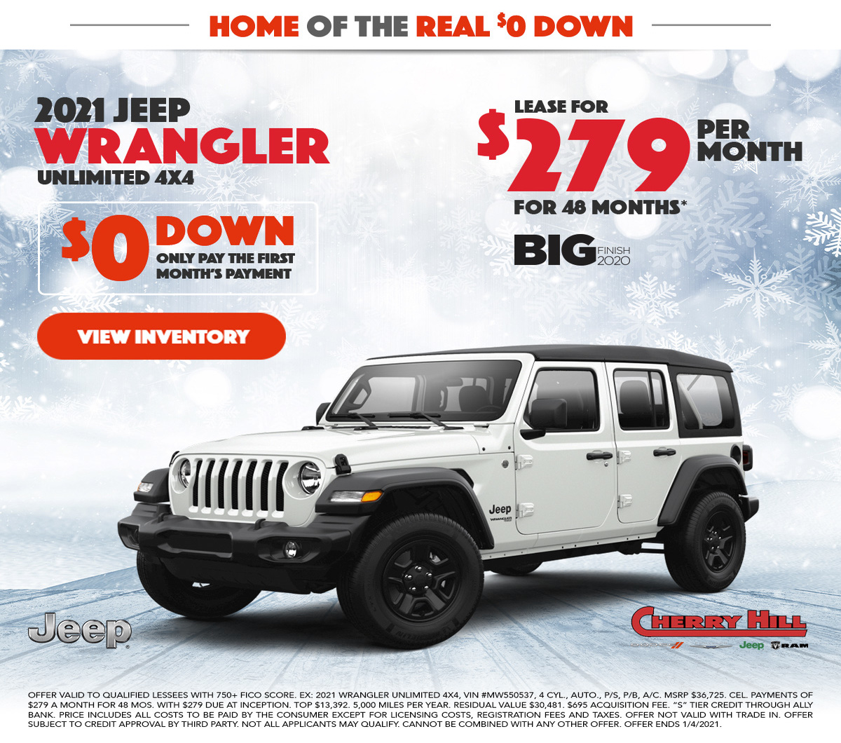 jeep wrangler lease deals near me