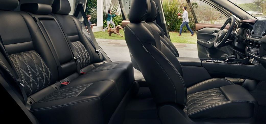 Cabin of the 2021 Nissan Rogue