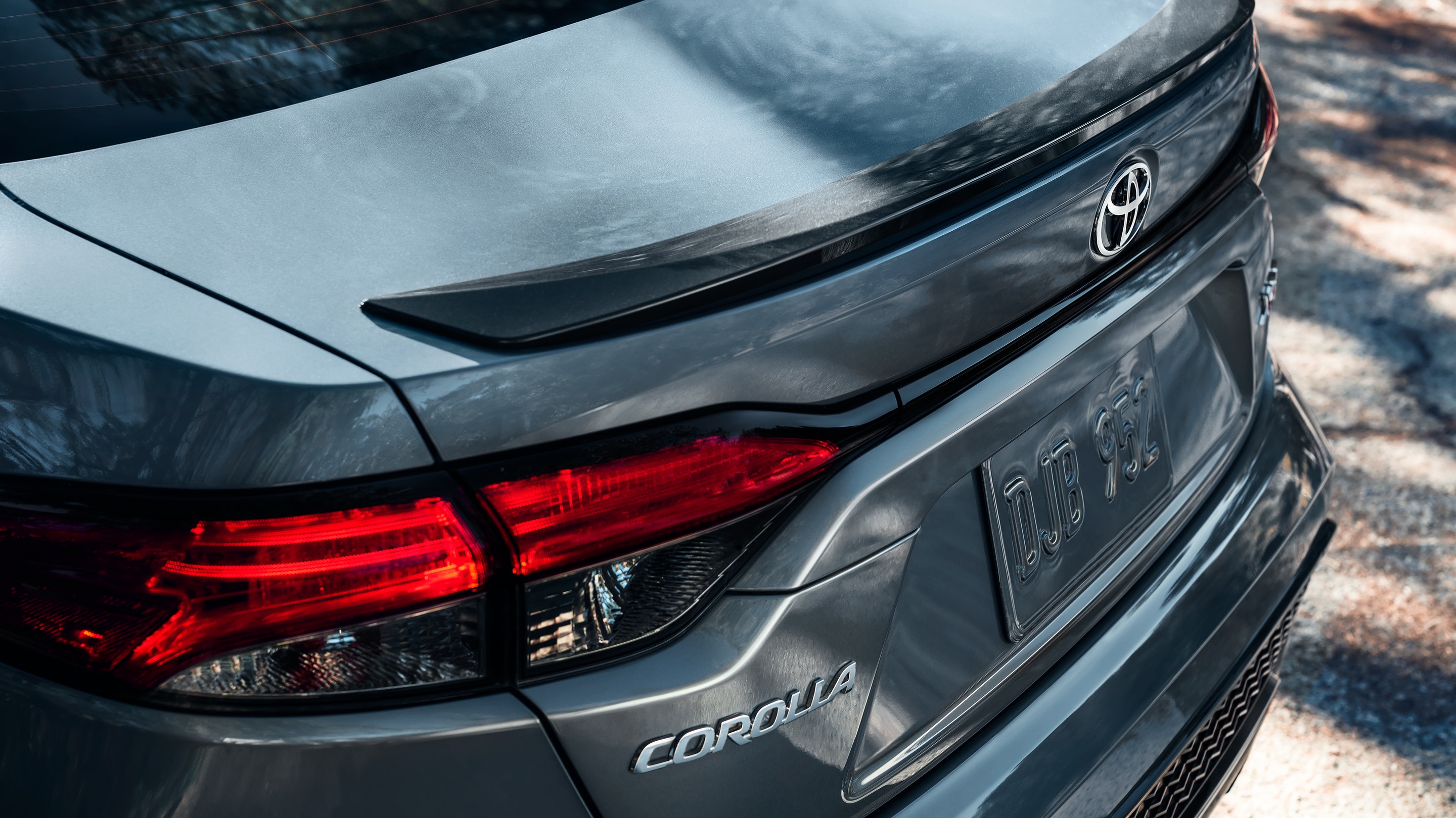 Rear Details on the 2021 Toyota Corolla