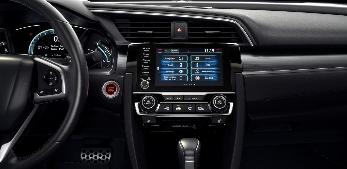 2021 Honda Civic Cabin Technology