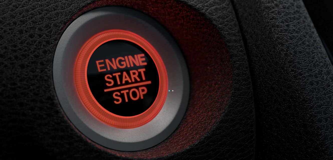 Push Button Start in the 2021 Honda Civic