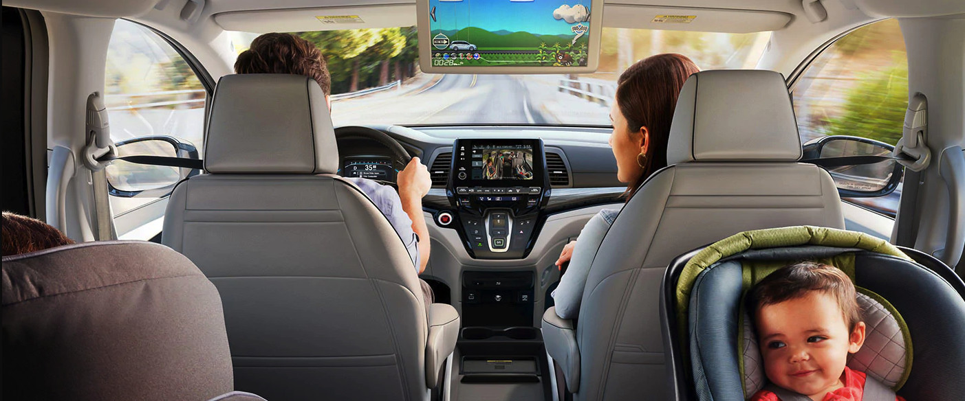 Interior of the 2021 Honda Odyssey