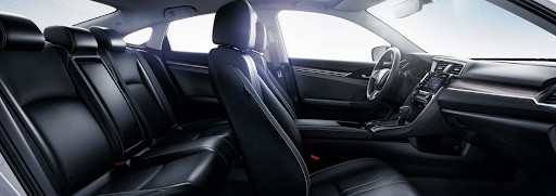 El Civic fue diseñado con la comodidad de sus pasajeros como foco.