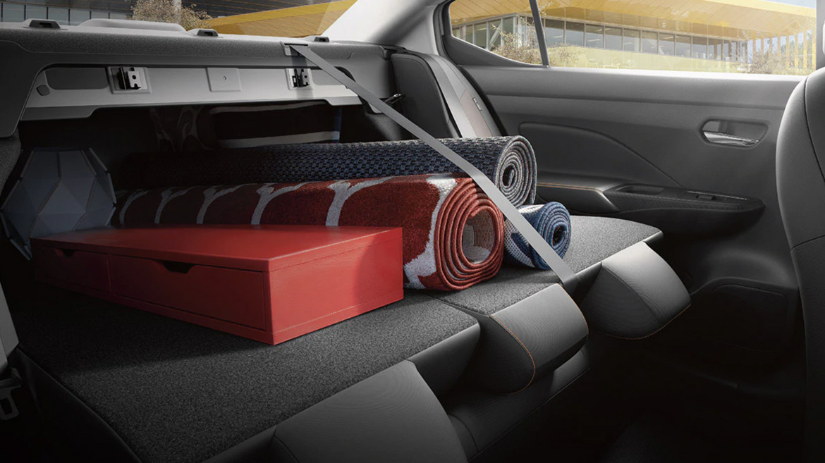 Cargo Space in the 2021 Nissan Versa