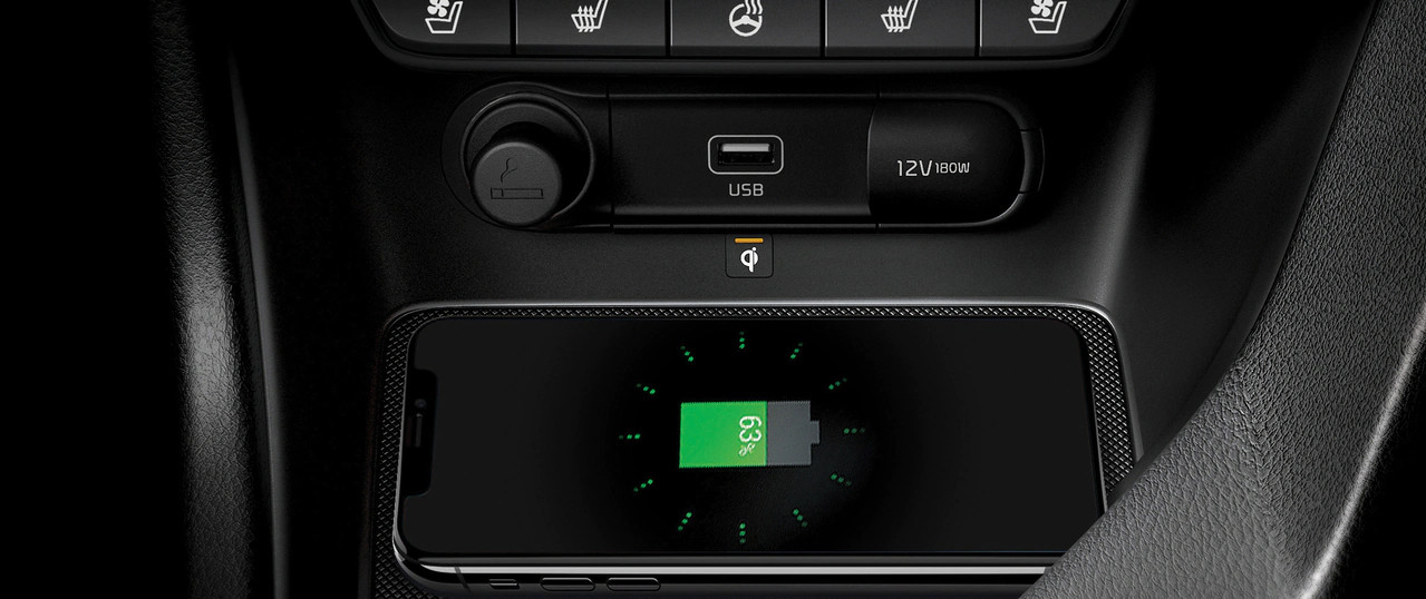 2021 Kia Sportage Wireless Phone Charger 