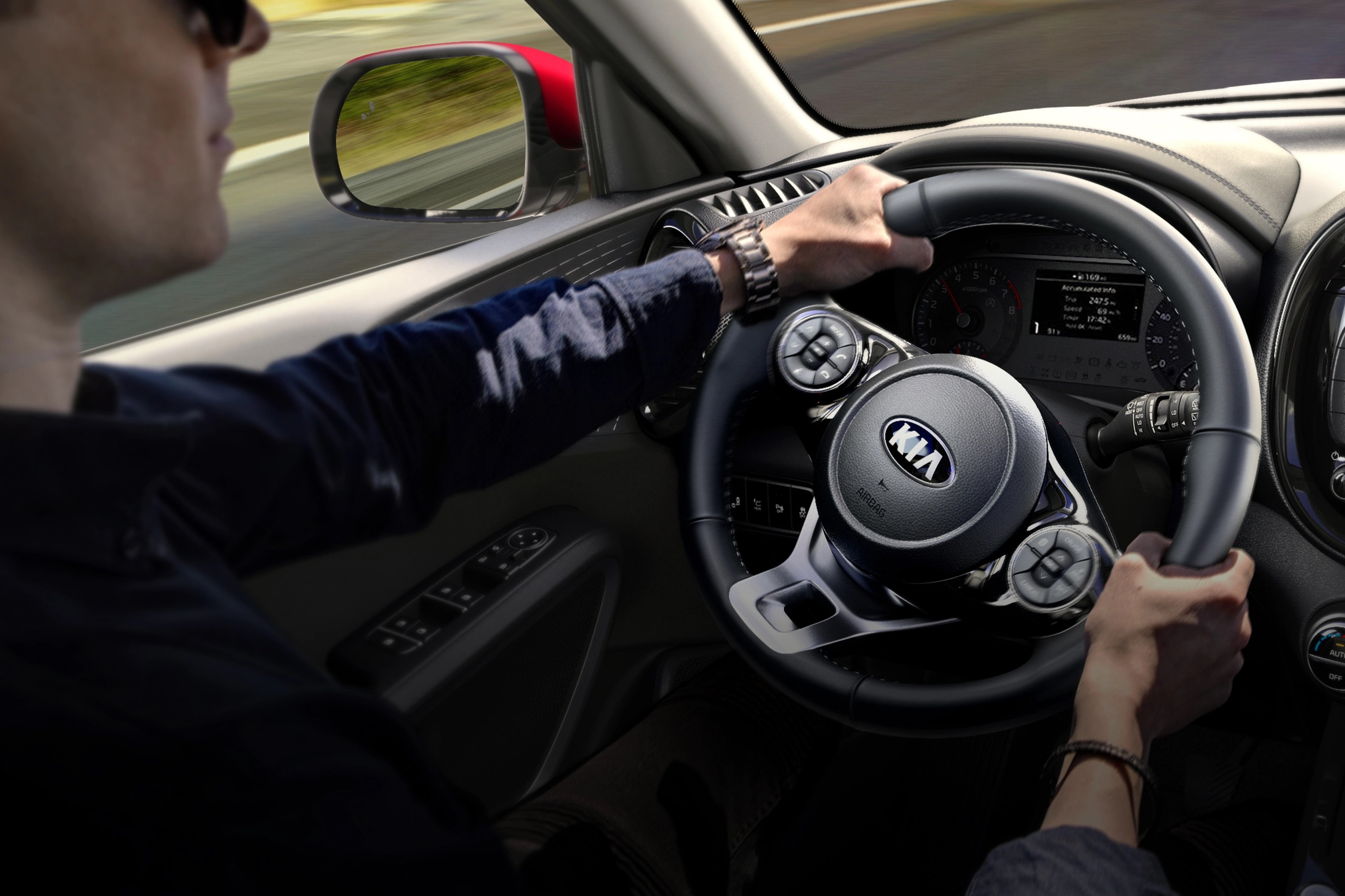 In the Driver's Seat of the 2021 Kia Soul