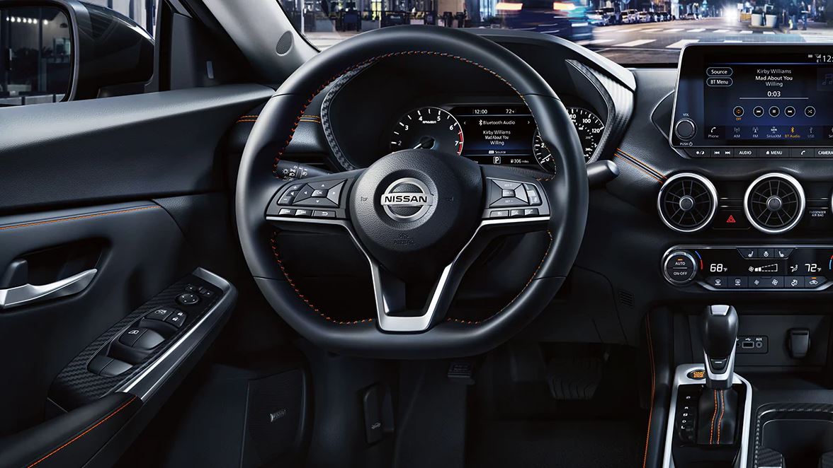 Steering Wheel in the 2021 Sentra