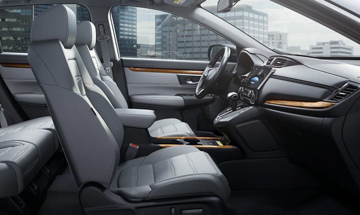 Front Row of the 2021 CR-V