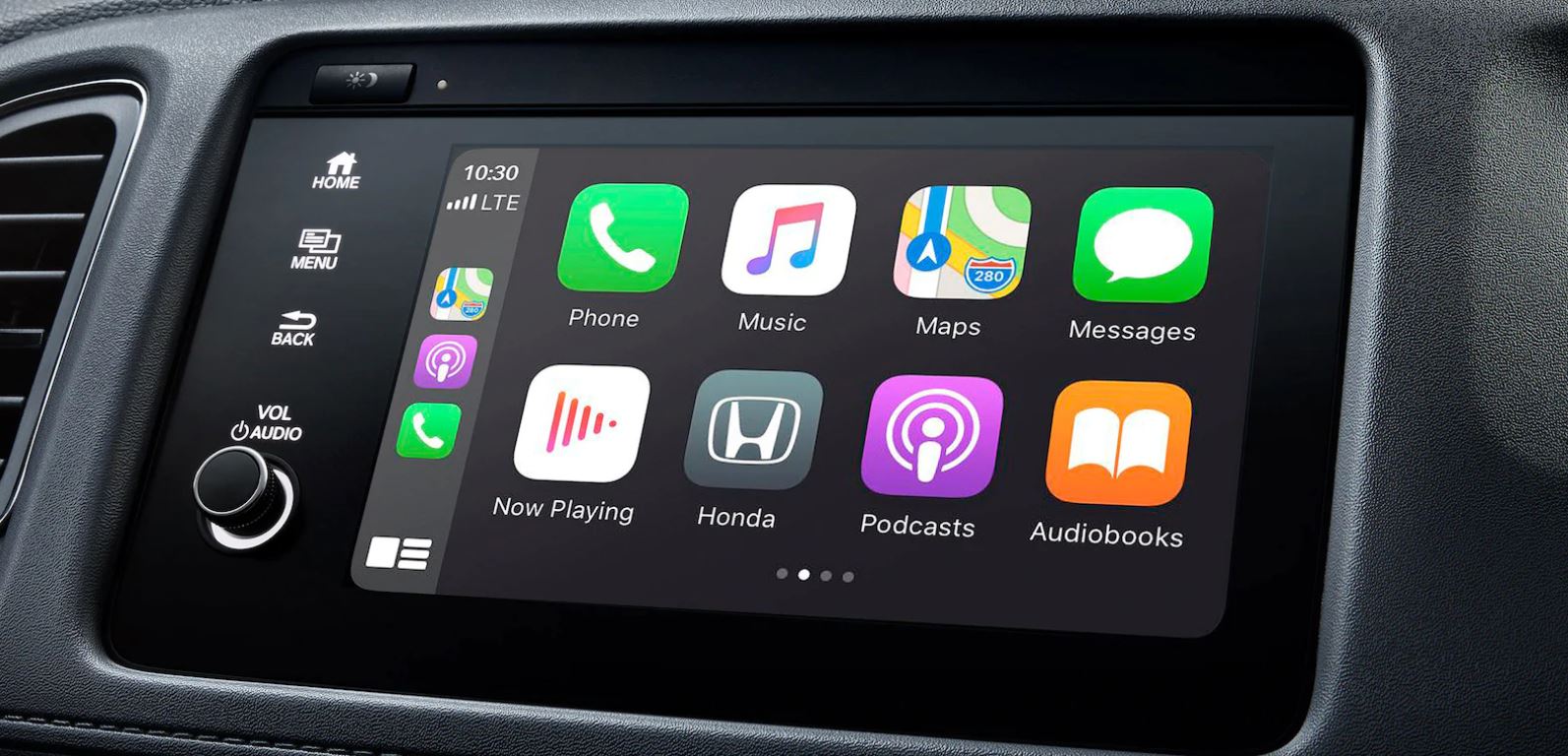Touchscreen in the 2021 HR-V