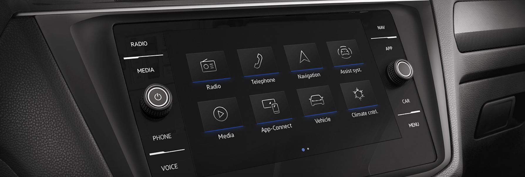 2021 Volkswagen Tiguan Touchscreen Display