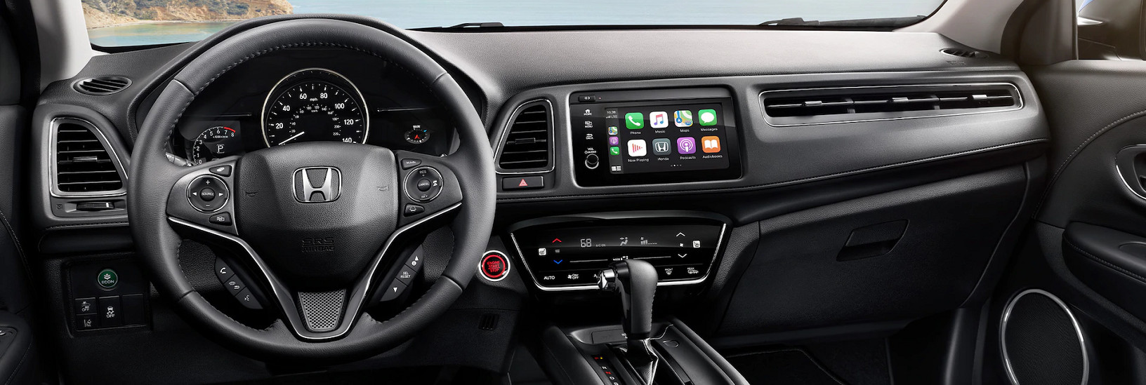 Interior of the 2021 Honda HR-V