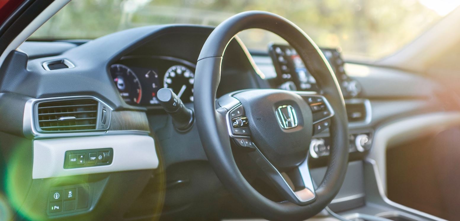 Steering Wheel of the 2021 Accord