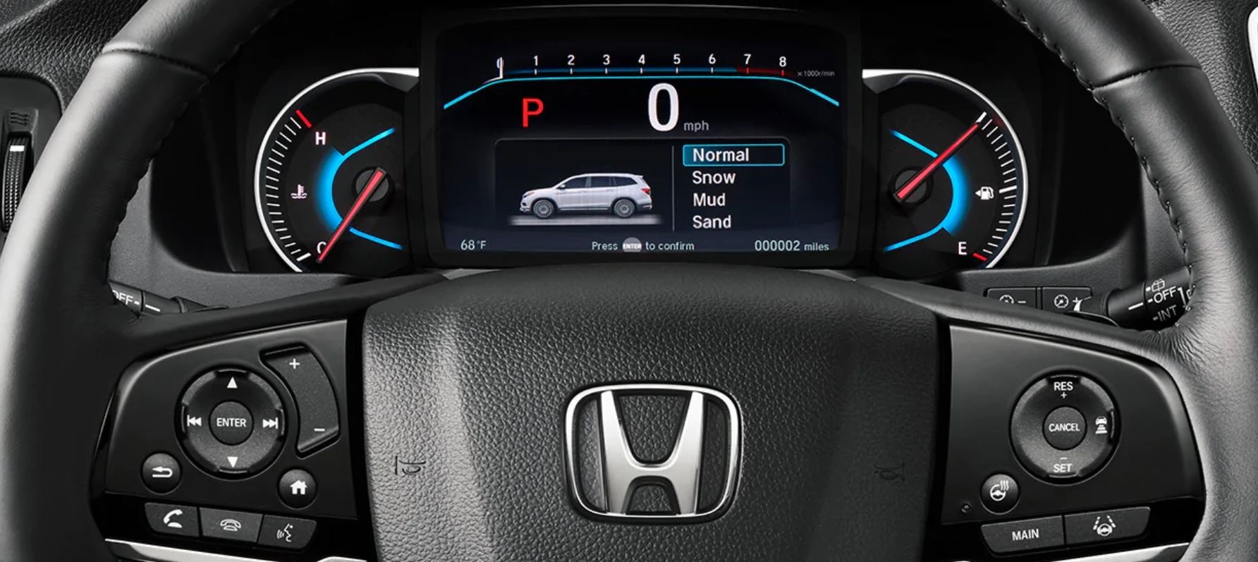 2021 Honda Pilot Interior 
