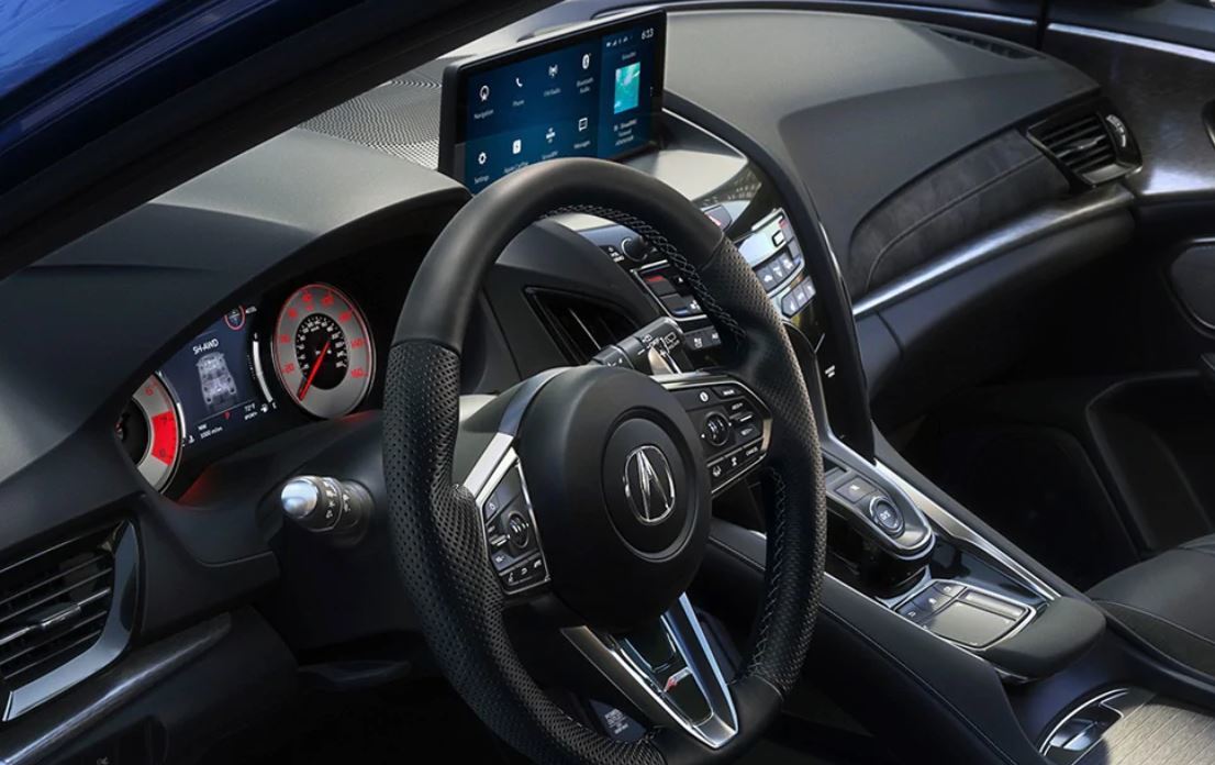 Steering Wheel of the 2021 RDX