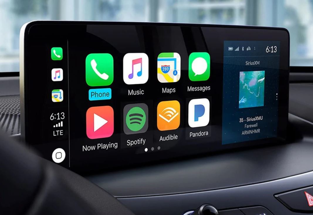 Touchscreen in the 2021 RDX