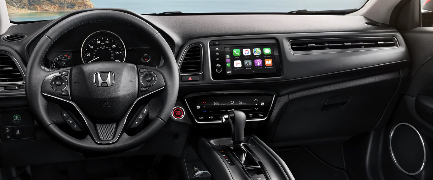 Interior of the 2021 Honda HR-V