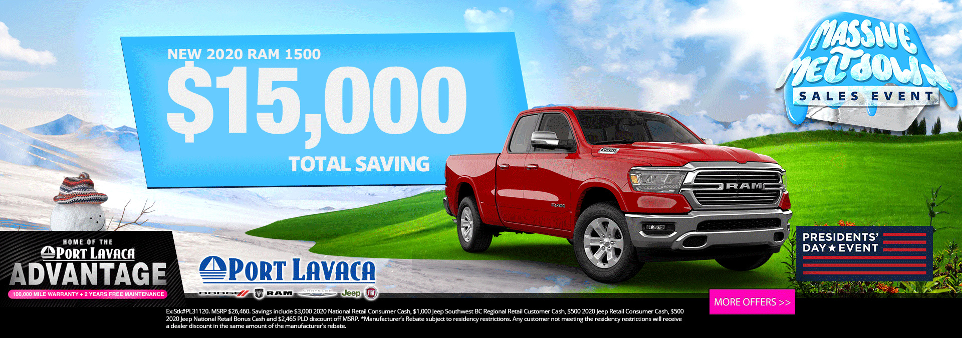 All New Dodge, Chrysler, and Jeep Specials Port Lavaca Dodge Chrysler Jeep Ram