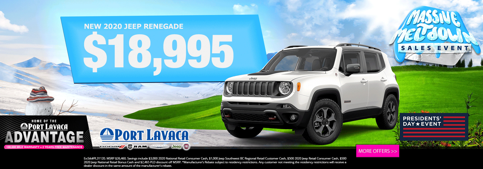 All New Dodge, Chrysler, and Jeep Specials Port Lavaca Dodge Chrysler