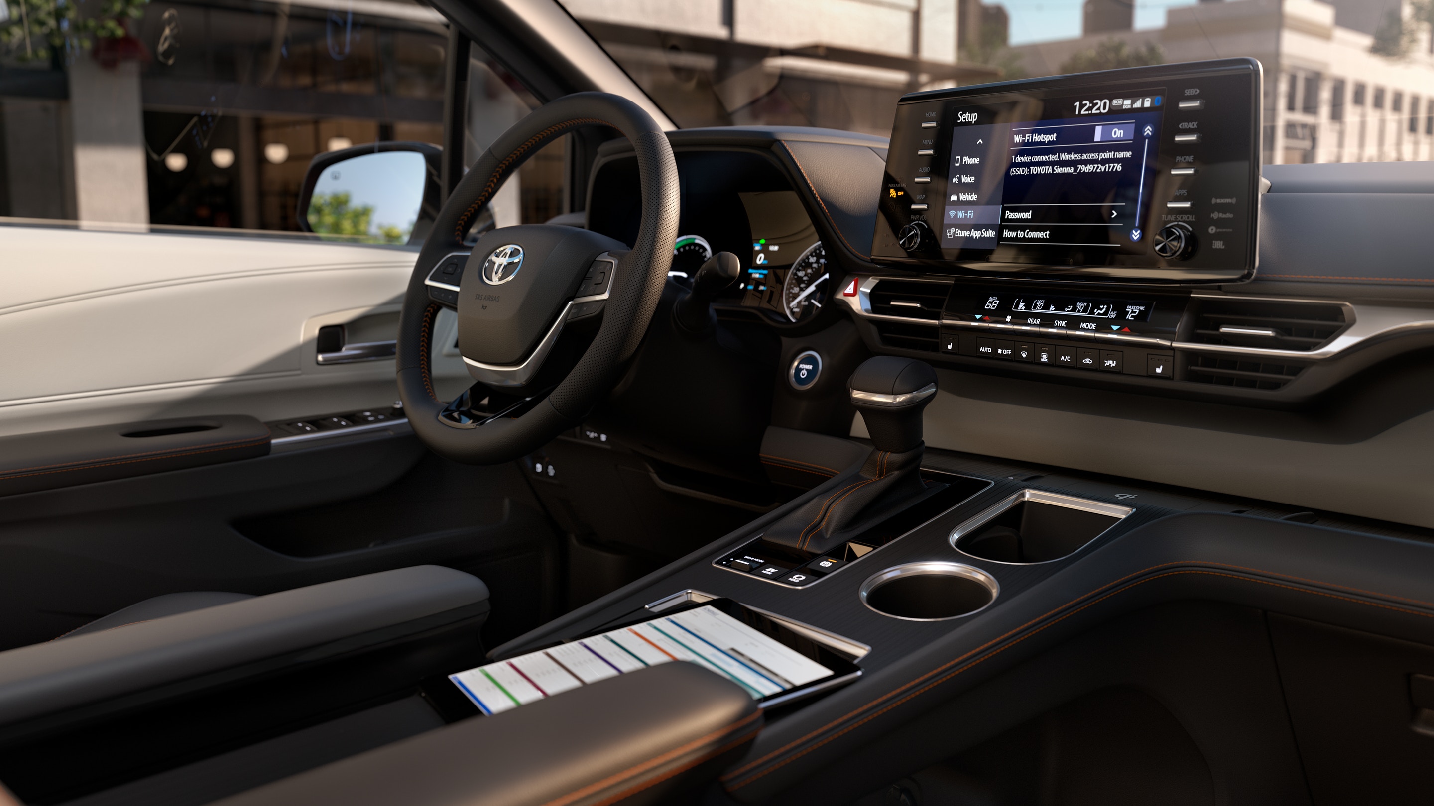 2021 Sienna Front Seat