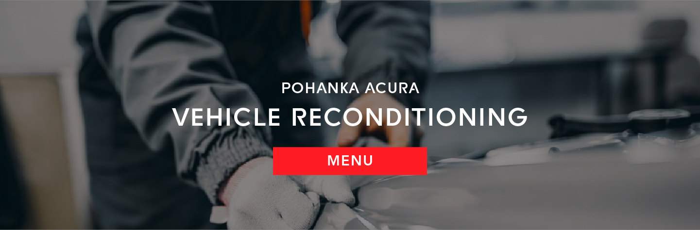 Vehicle Reconditioning Menu