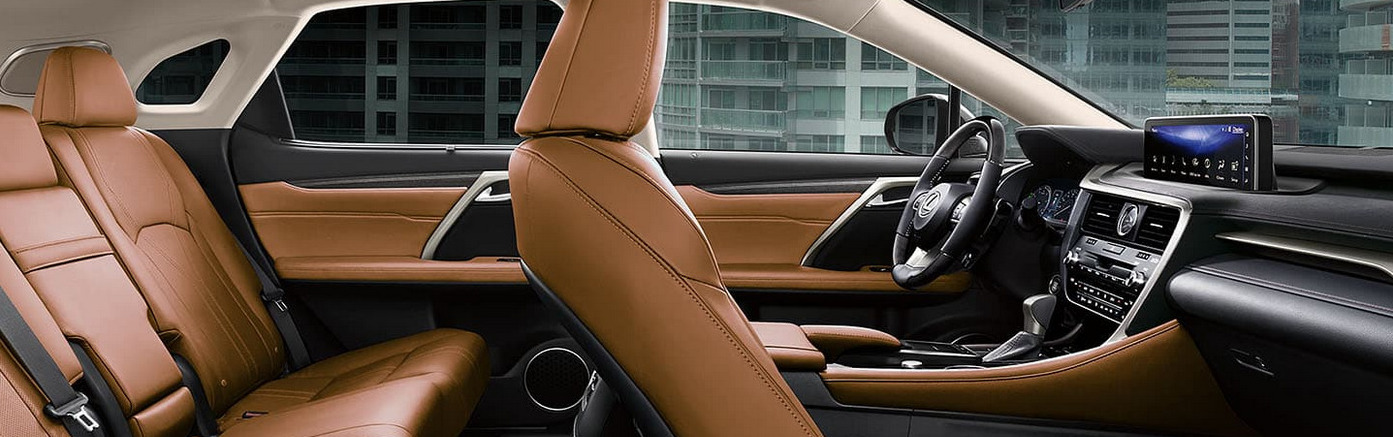 Spacious Interior of the 2021 RX 350