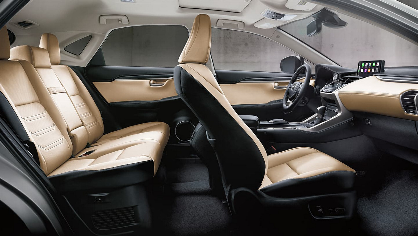 Interior of the 2021 NX 300