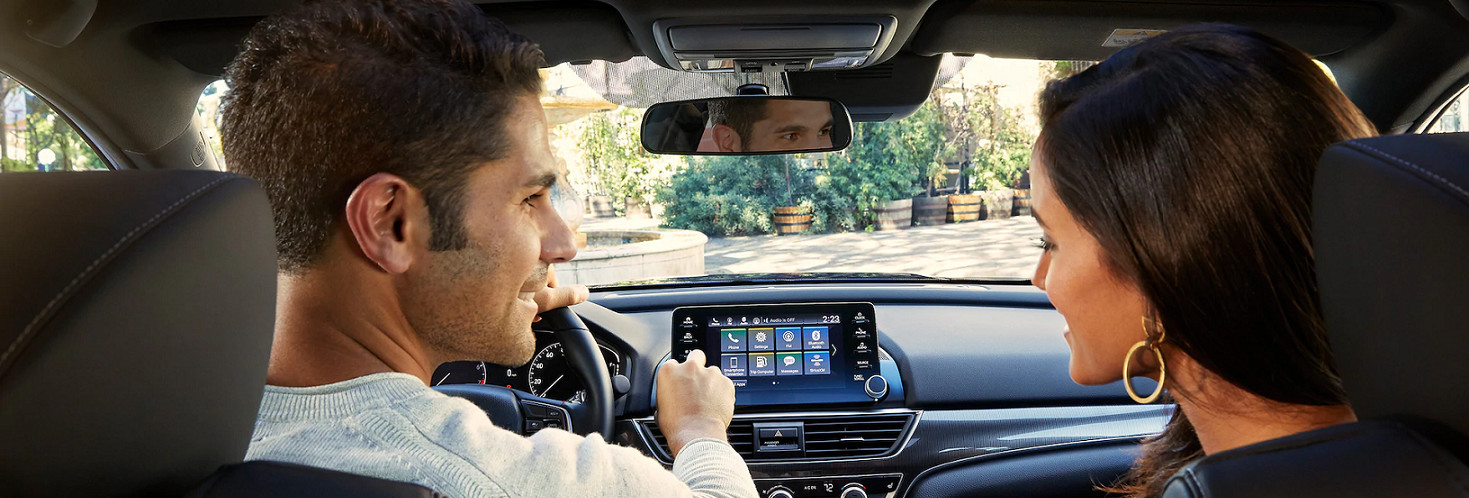 Interior of the 2021 Accord
