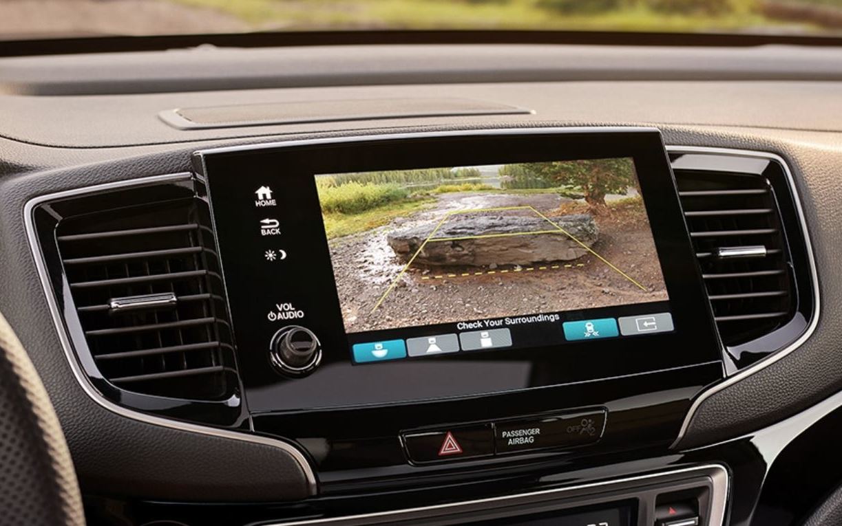 Touchscreen in the 2021 Passport