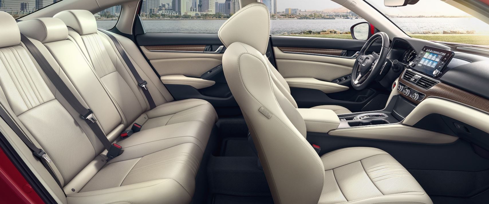 Leather Upholstery in the 2021 Accord