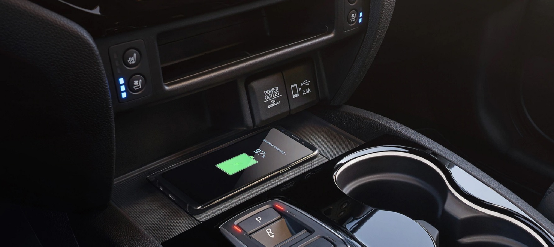 2021 Honda Passport Wireless Charger