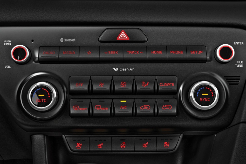 2021 Kia Sportage Climate Control System