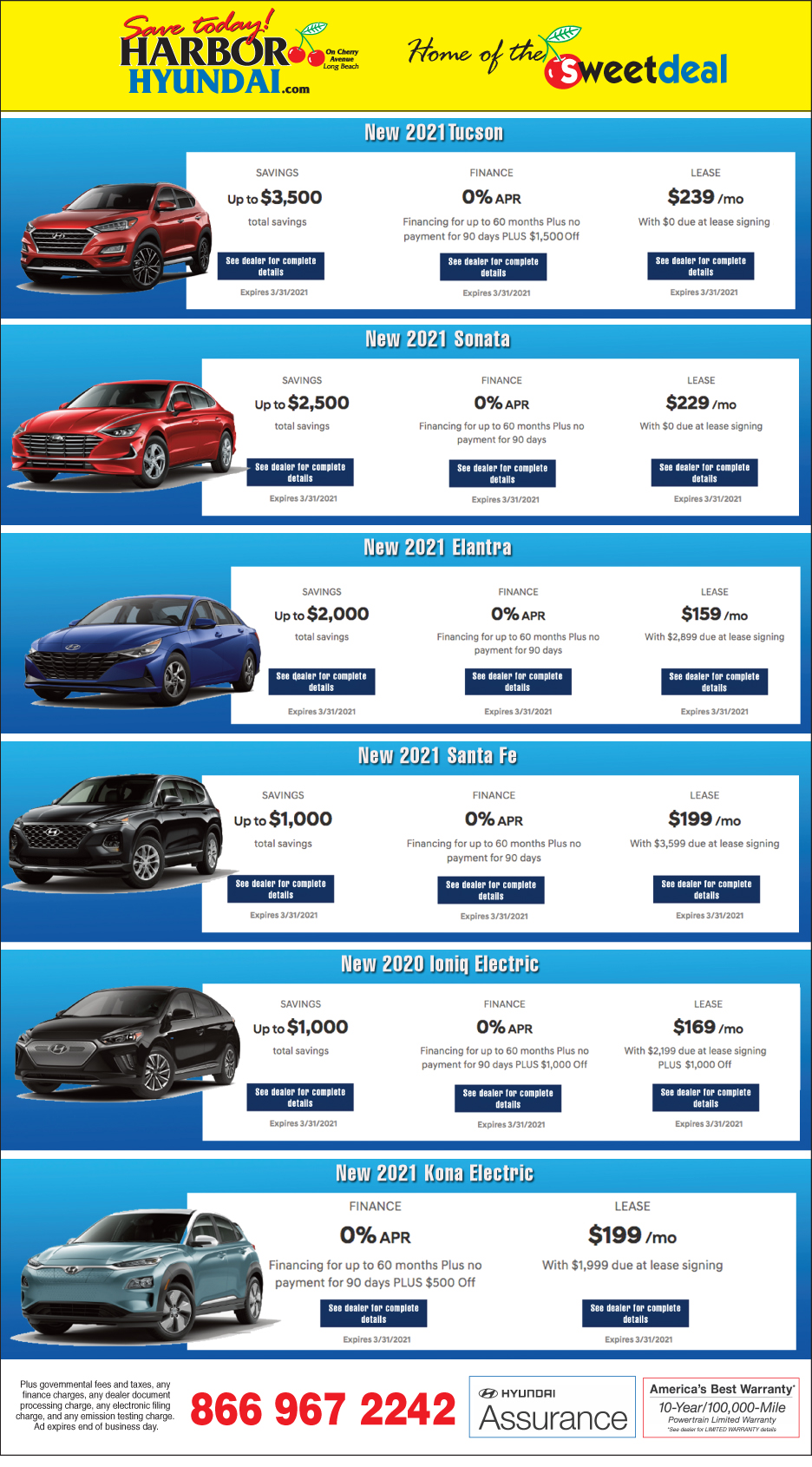 Harbor Hyundai Specials Long Beach Hyundai Sale Harbor Hyundai